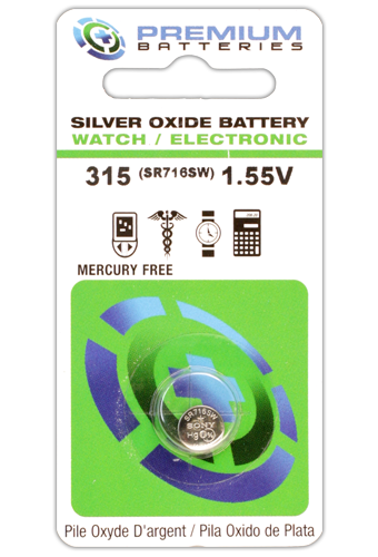 Maxell Maxell 362 Pila Batteria Orologio Mercury Free Silver Oxide SR721SW Japan 1.55V 